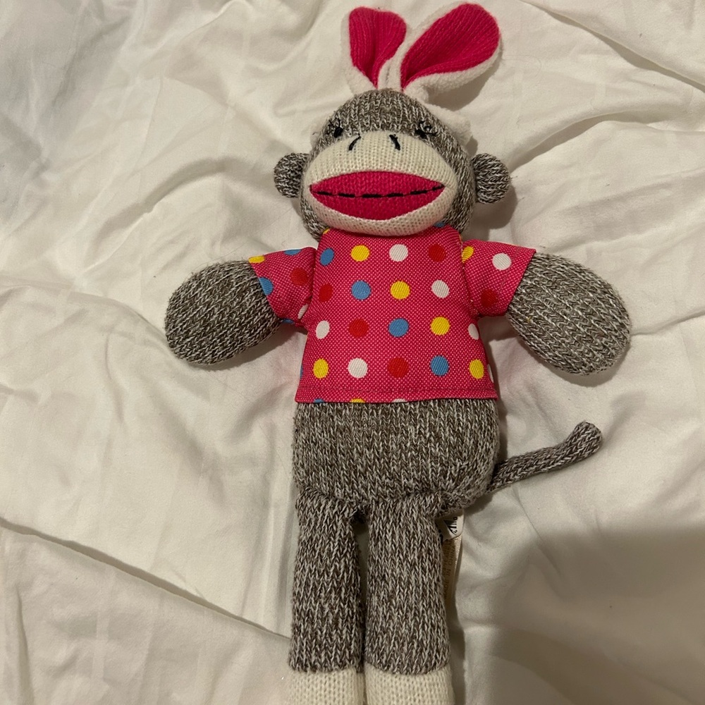 Easter bunny sock monkey